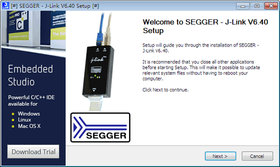 SEGGER JLink V6.4