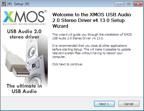 XMOS USB Audio 2.0 