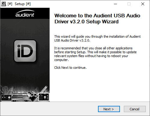 audient ID4 USB