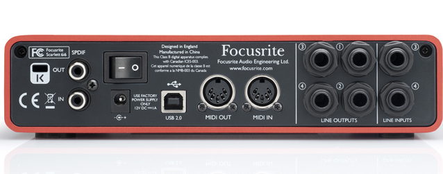 Focusrite 6I6