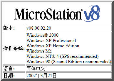 MicroStation V8